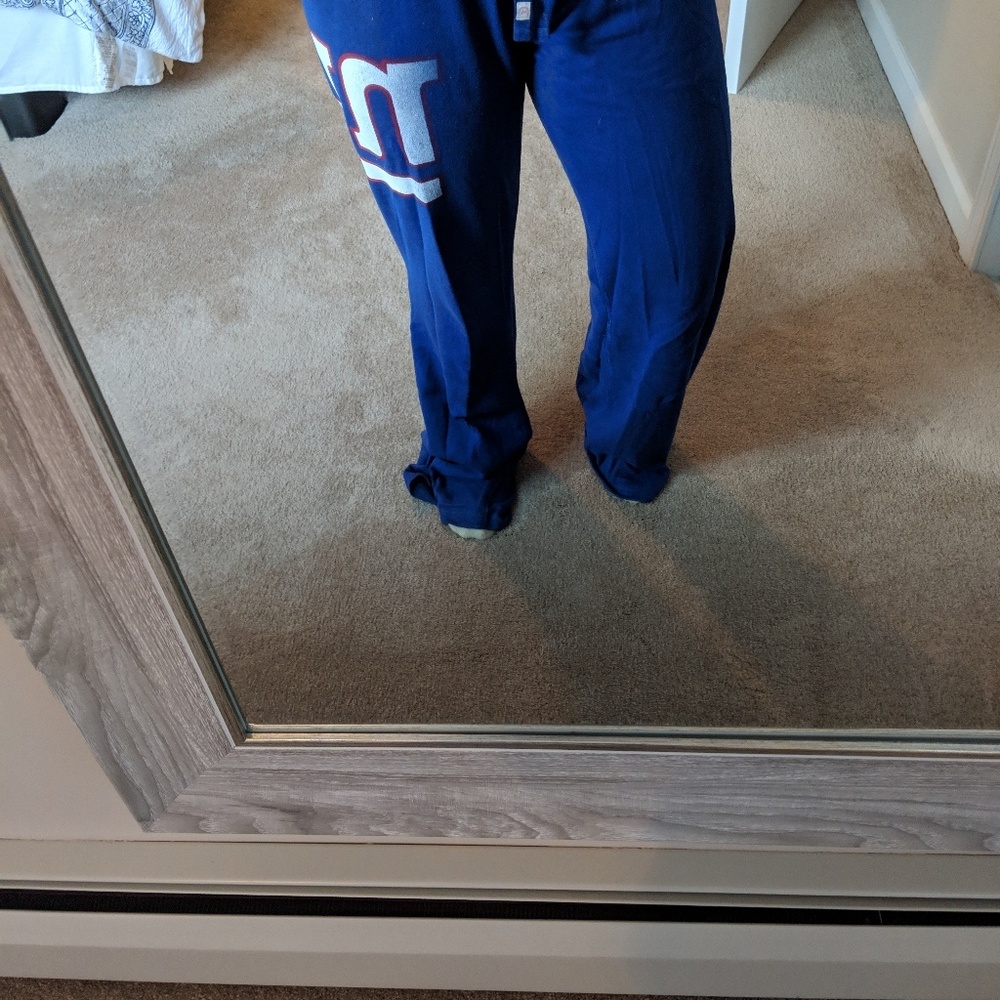 NY Giants Victoria Secret PINK sweatpants